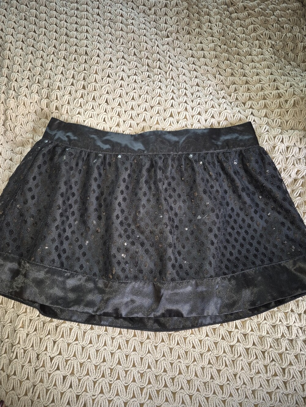 Wet seal skirt flared mini medium